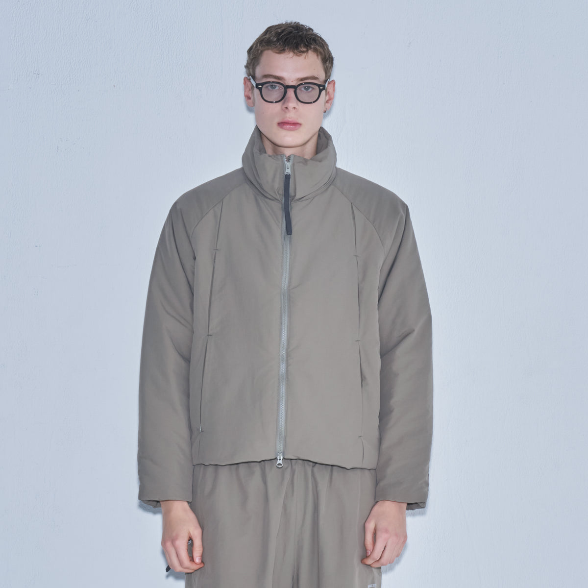 Level 8 Puffer Jacket (GREIGE) – MAGIC STICK ENTERTAINMENT