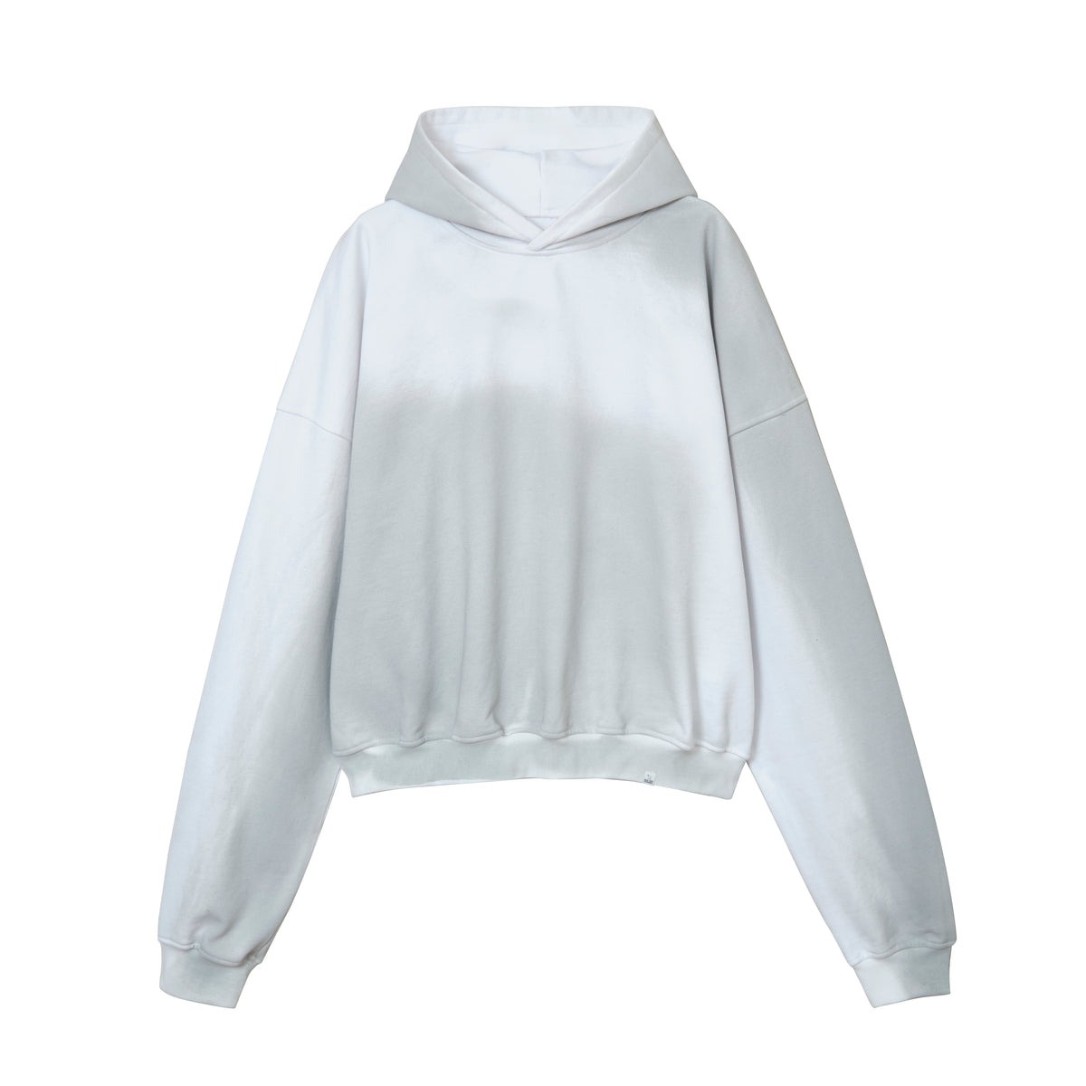 2 Tone Comfort Hoodie (WHITE with SPRAY) – MAGIC STICK 