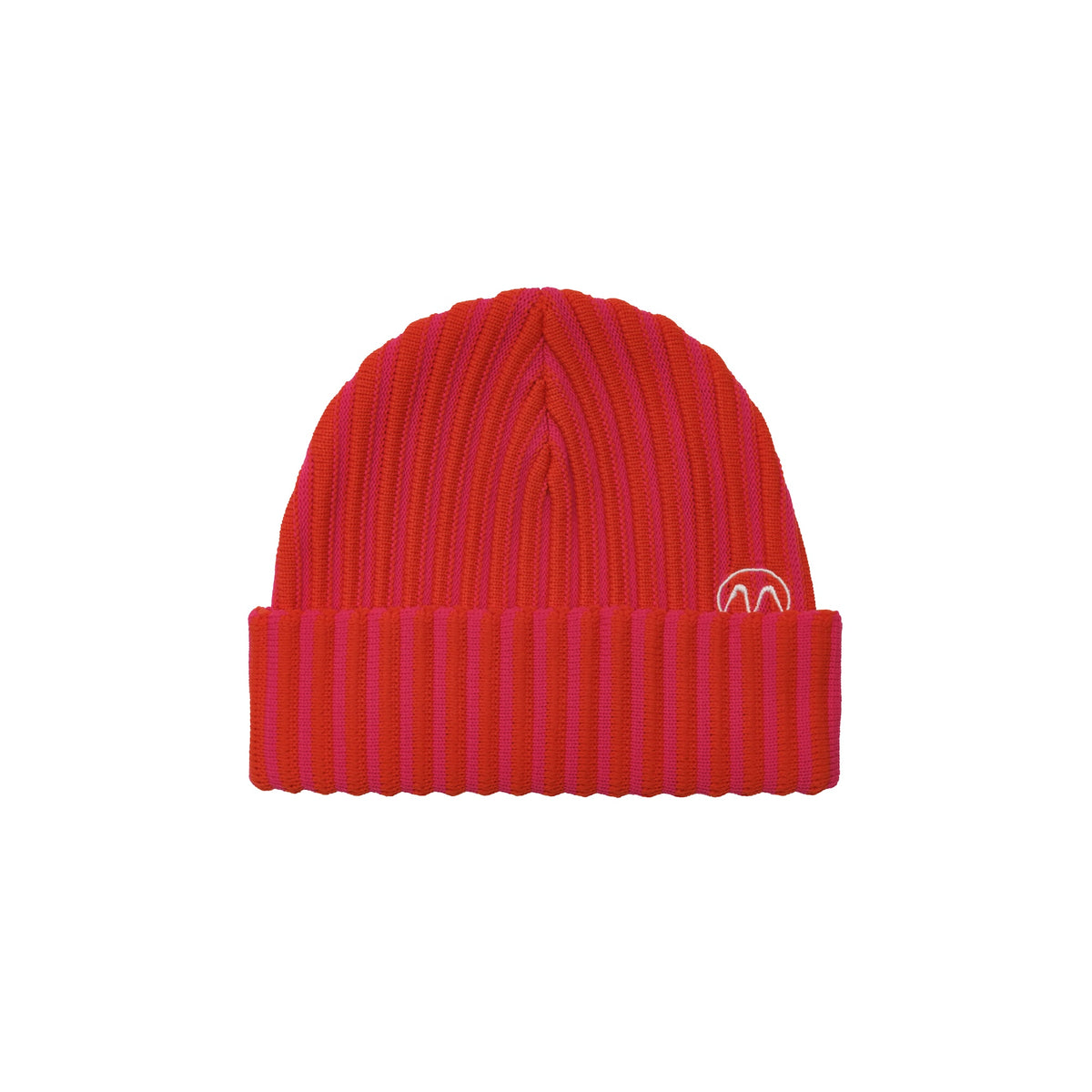 2TONE STRIPES RIB WATCH CAP (ORANGE) – MAGIC STICK ENTERTAINMENT