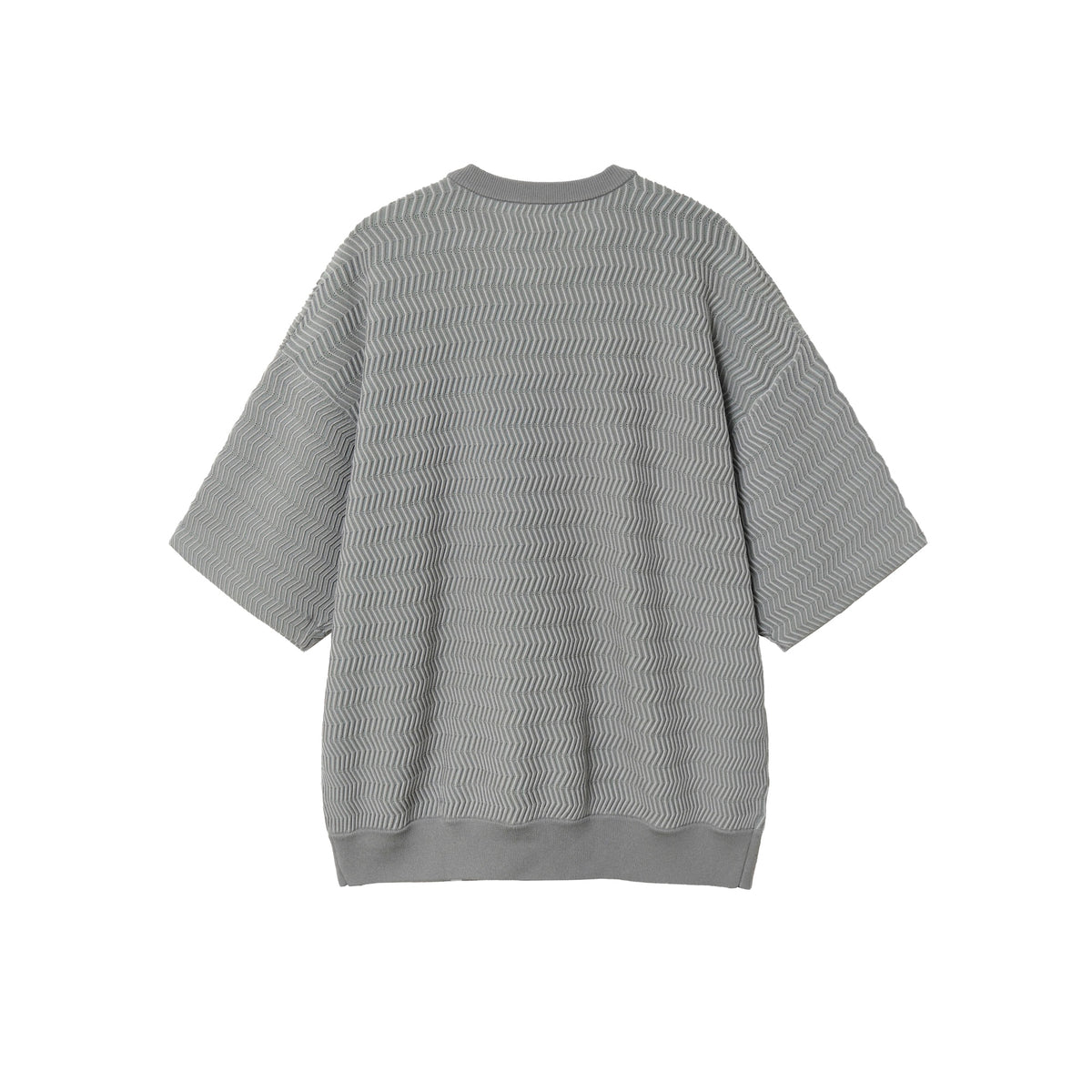 ZIGZAG LINED SS CREW (GREY) – MAGIC STICK ENTERTAINMENT