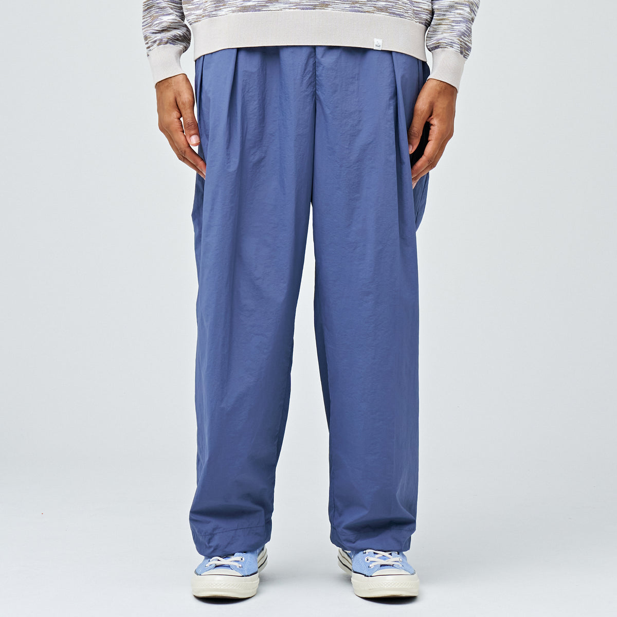 パンツ magicstick NYLON EZ TROUSERS “JENNY” (INDIGO) – MAGIC STICK