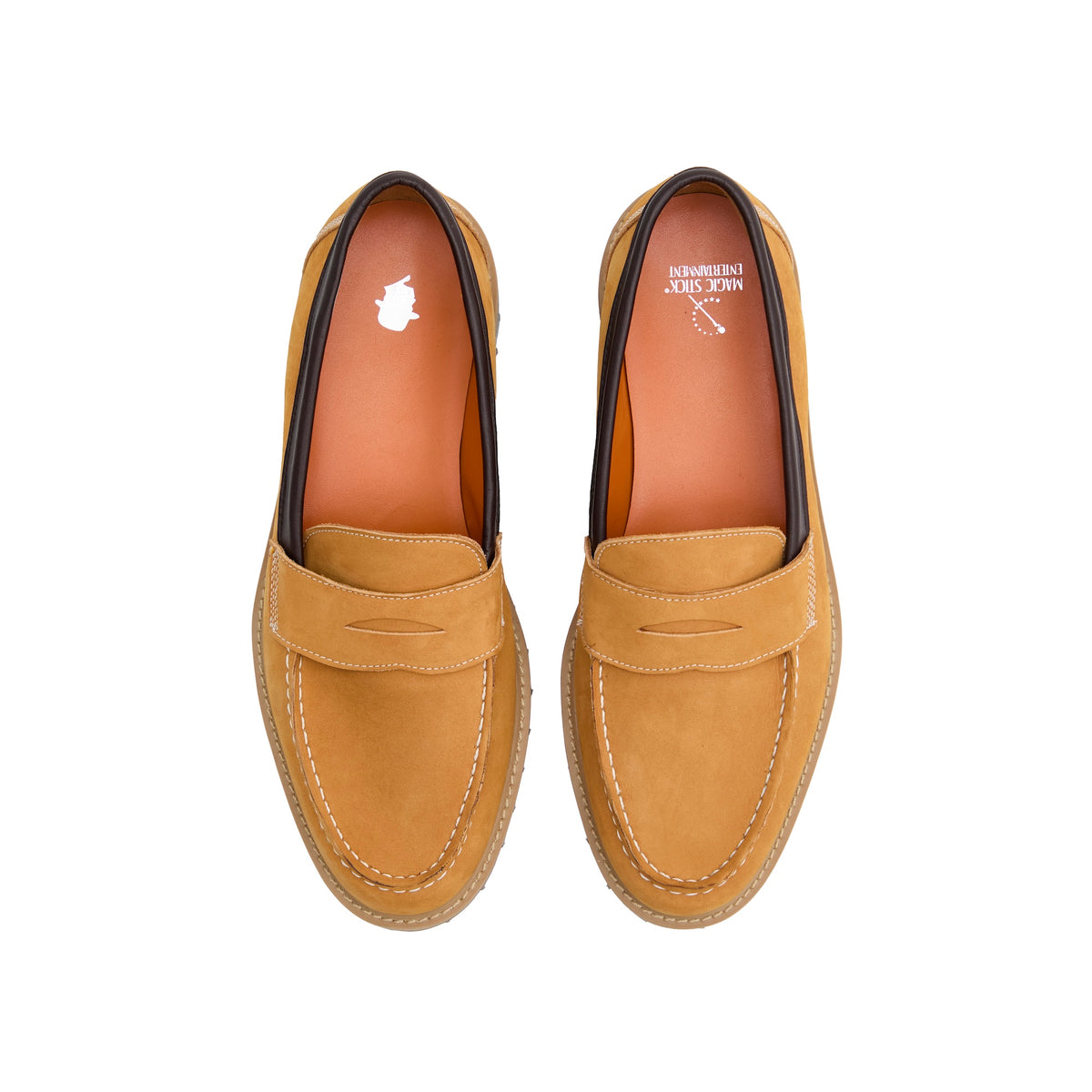 Basic Coin Loafer by Tomo & Co. (YELLOW NUBUCK) – MAGIC STICK