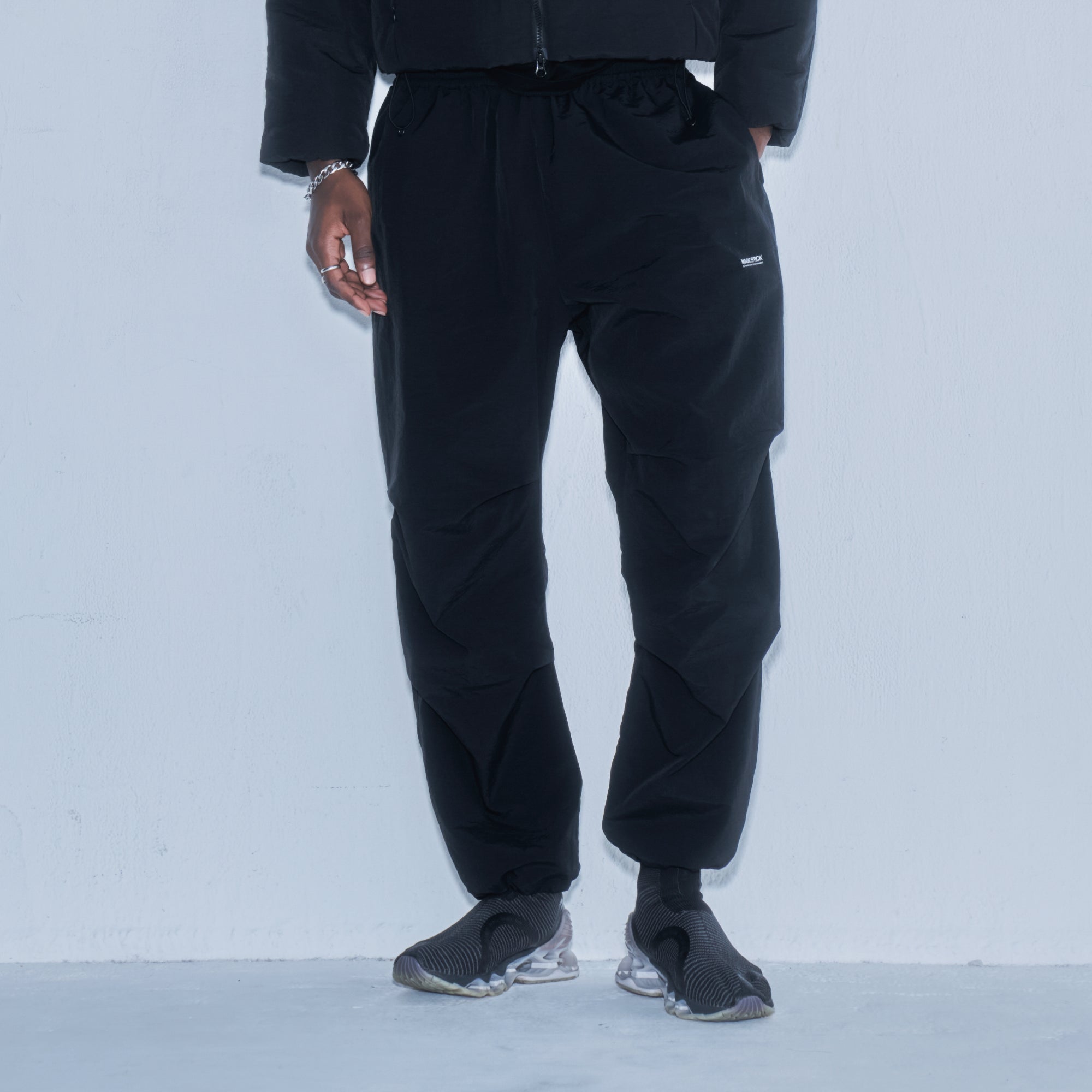 New Training Track Pants (BLACK) – MAGIC STICK ENTERTAINMENT