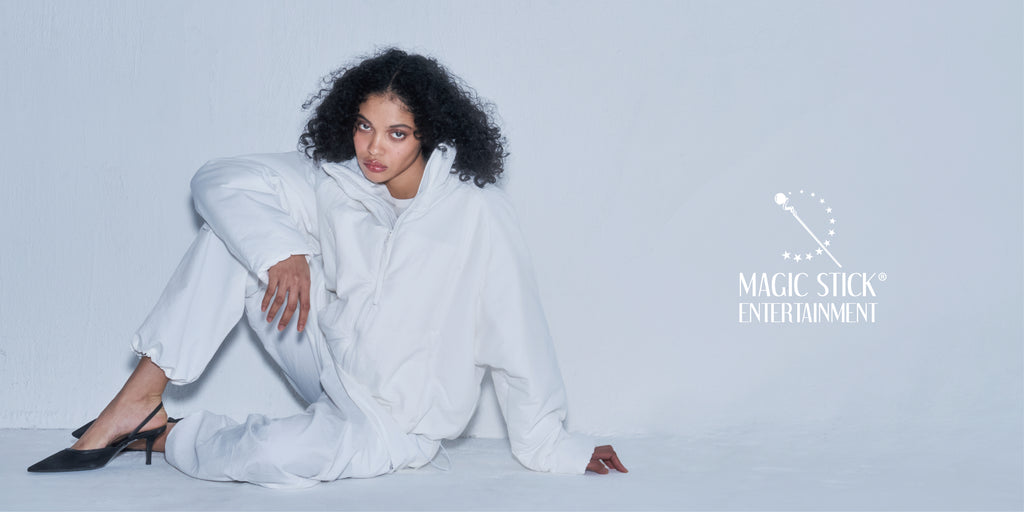 MAGIC STICK ペイズリー コージーニットバンダナストール ユニセックス