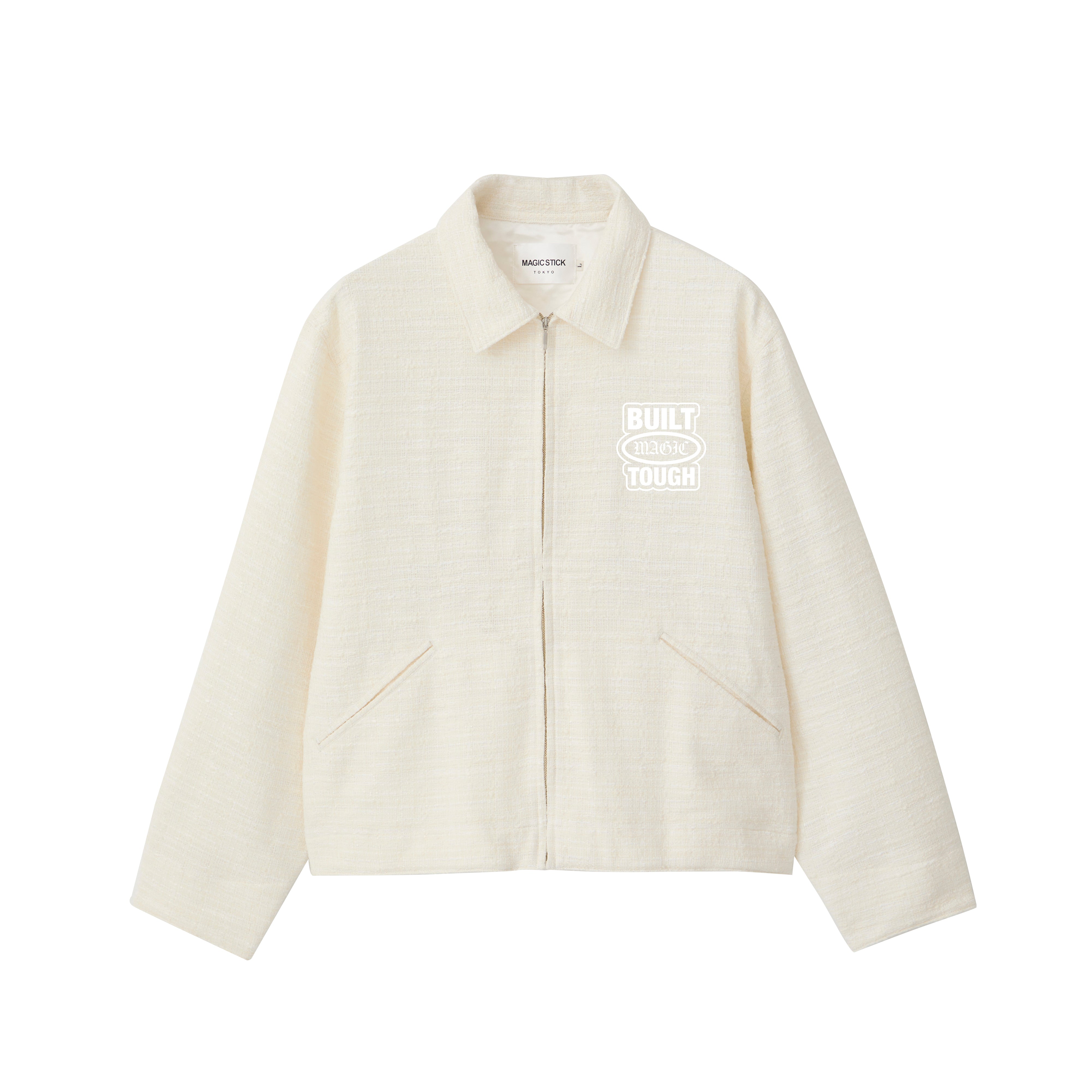 Lux Detroit Jacket (WHITE) – MAGIC STICK ENTERTAINMENT Official Store