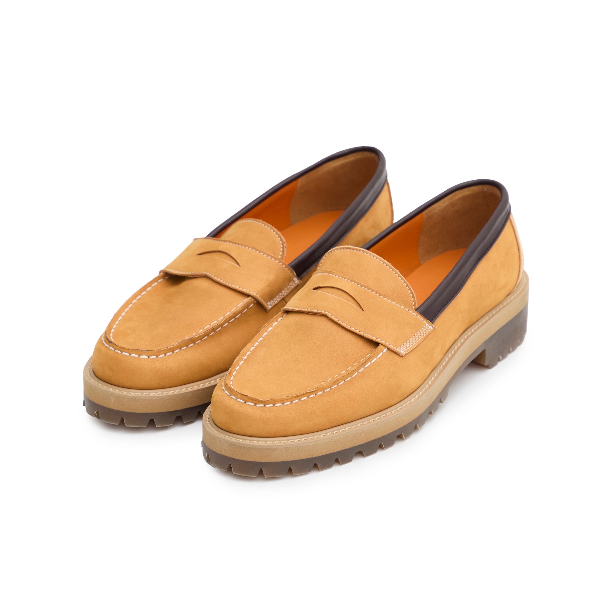 Tomo&Co モカシンローファー Basic Coin Loafer by Tomo & Co. (YELLOW NUBUCK) – MAGIC
