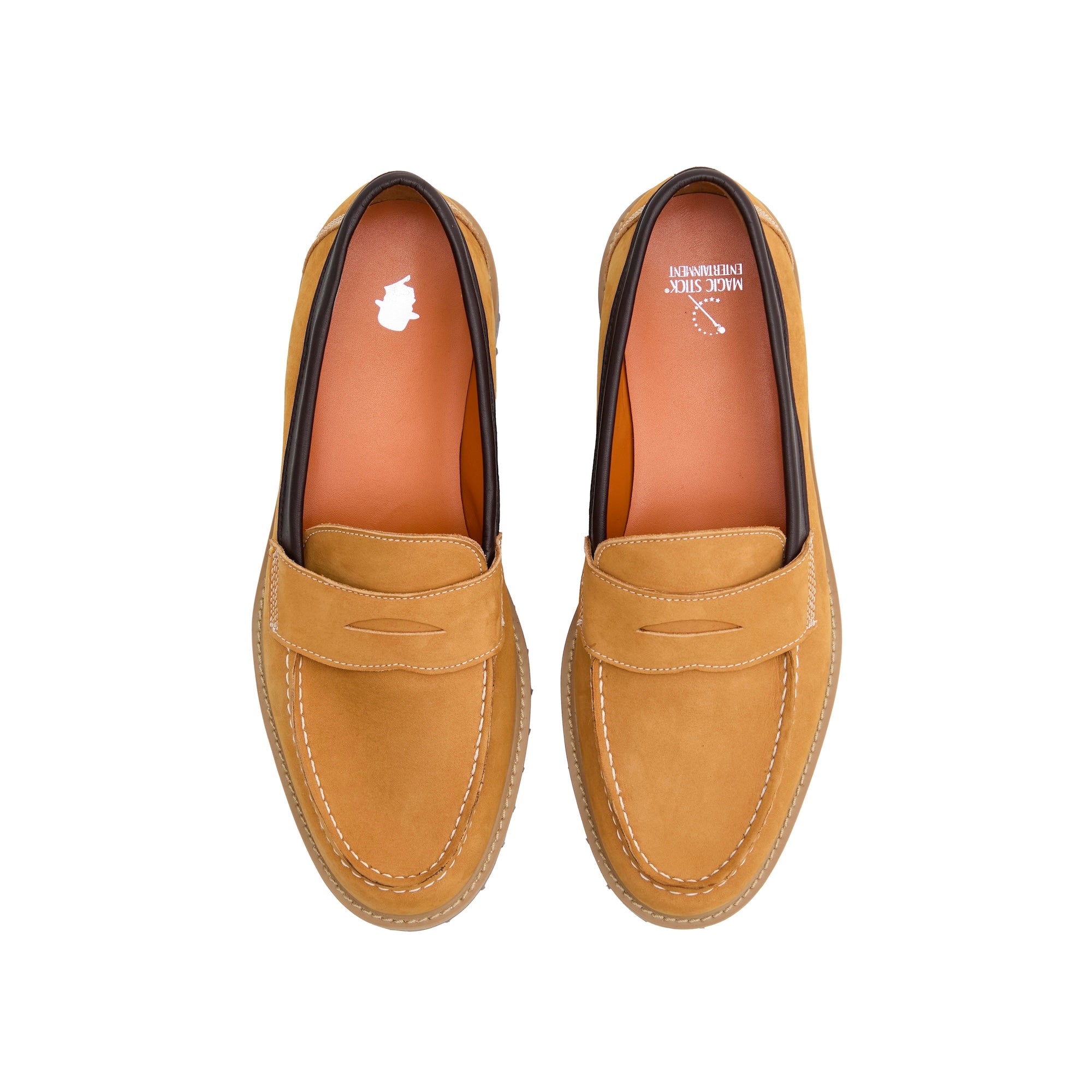 Basic Coin Loafer by Tomo & Co. (YELLOW NUBUCK) – MAGIC