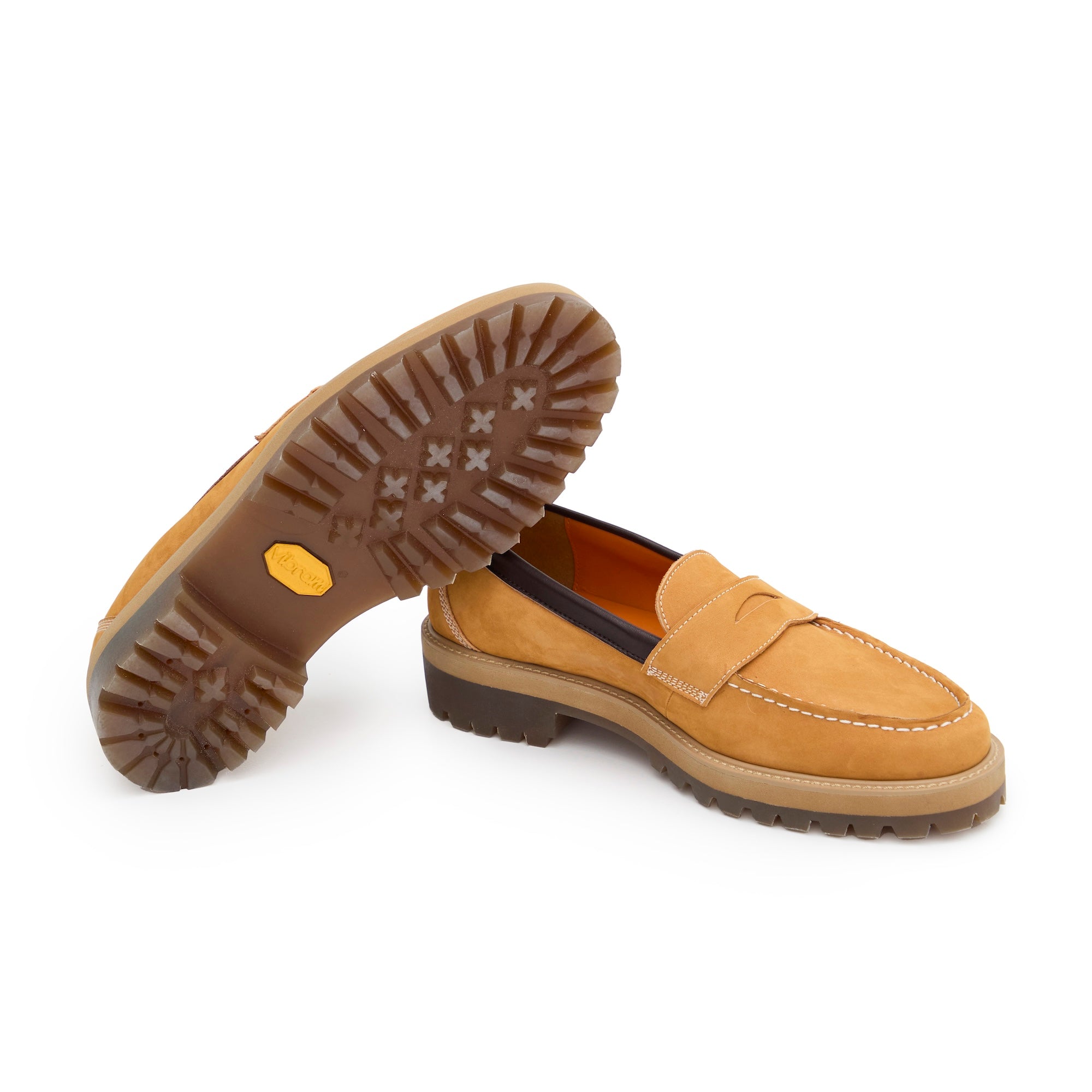Basic Coin Loafer by Tomo & Co. (YELLOW NUBUCK) – MAGIC